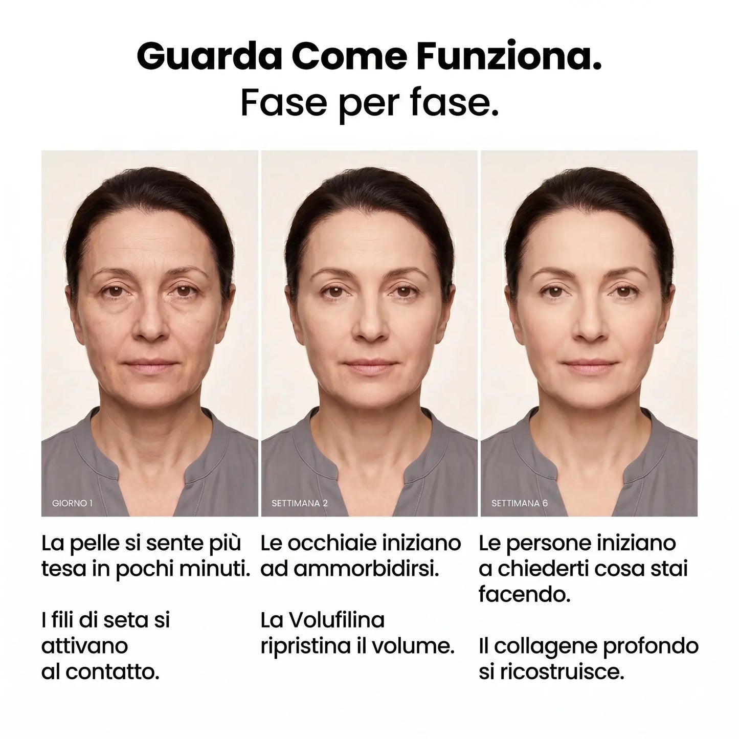 Arina Glow-Siero Coreano al Collagene Effetto Lifting Immediato