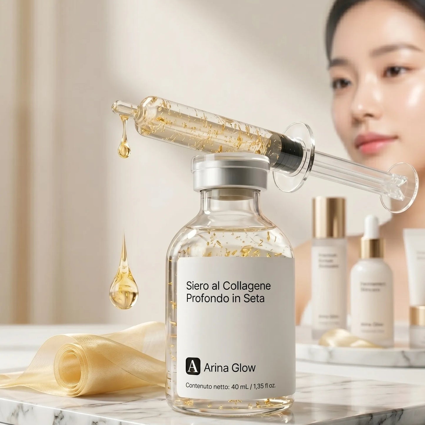 Arina Glow-Siero Coreano al Collagene Effetto Lifting Immediato