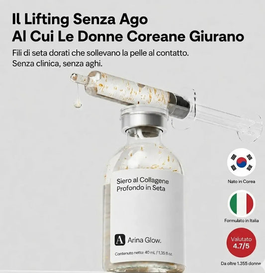 Arina Glow-Siero Coreano al Collagene Effetto Lifting Immediato